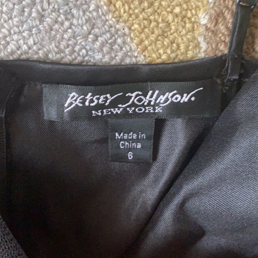 π€ VINTAGE BETSEY JOHNSON TULLE EMBROIDERED Y2K 90s RETRO COTTAGECORE - Picture 3 of 16